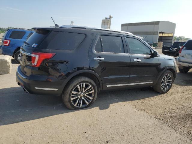 1FM5K8HT1JGC96261 - 2018 FORD EXPLORER PLATINUM BLACK photo 3