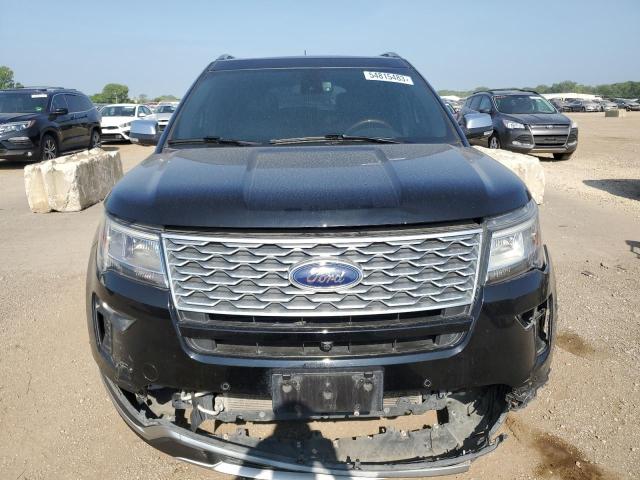 1FM5K8HT1JGC96261 - 2018 FORD EXPLORER PLATINUM BLACK photo 5