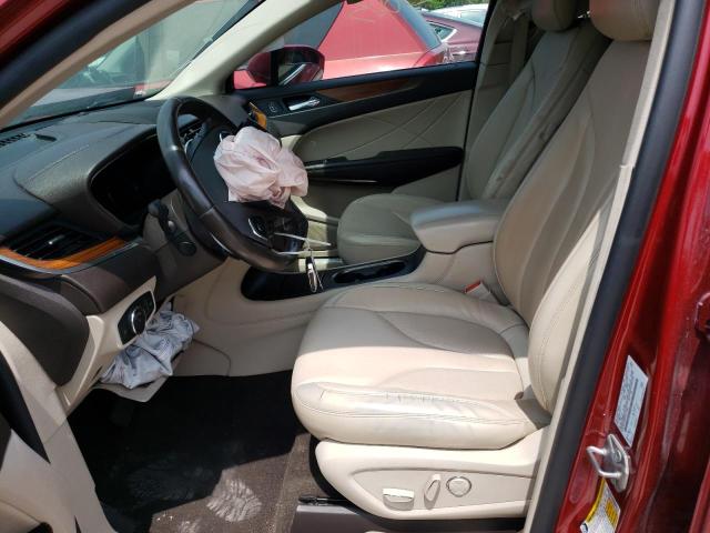 5LMCJ2D94KUL12986 - 2019 LINCOLN MKC SELECT Կարմիր լուսանկար 7
