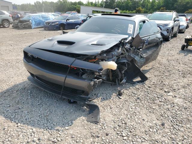 2C3CDZFJ7NH118169 - 2022 DODGE CHALLENGER R/T SCAT PACK GRAY photo 1