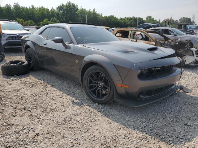 2C3CDZFJ7NH118169 - 2022 DODGE CHALLENGER R/T SCAT PACK GRAY photo 4