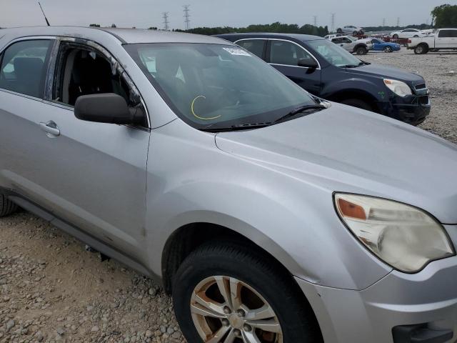 2CNALBEC4B6221133 - 2011 CHEVROLET EQUINOX LS SILVER photo 9