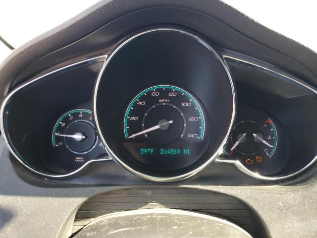 1G1ZE5EB0A4145204 - 2010 CHEVROLET MALIBU LTZ შავი ფოტო 9