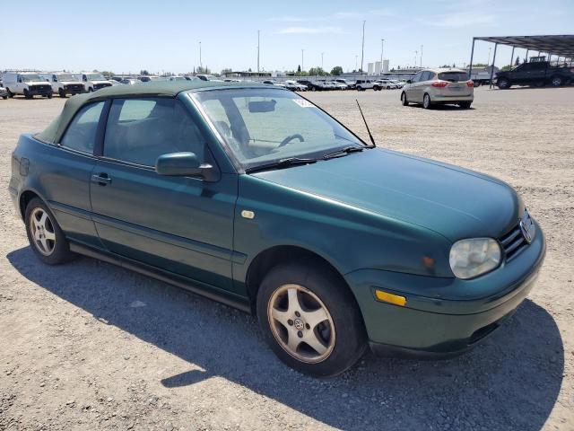 3VWDC21V8YM806348 - 2000 VOLKSWAGEN CABRIO GLS GREEN photo 4