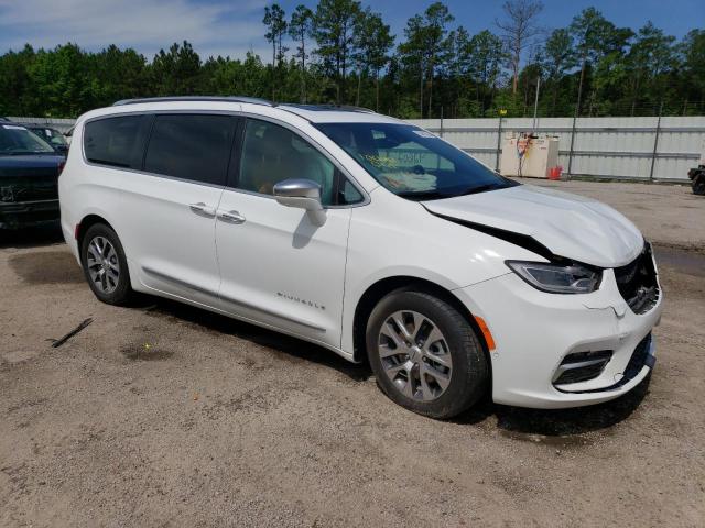 2C4RC1N73MR565882 - 2021 CHRYSLER PACIFICA HYBRID PINNACLE WHITE photo 4