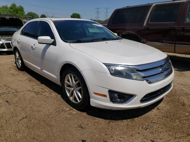 3FAHP0JA5AR105159 - 2010 FORD FUSION SEL WHITE photo 4