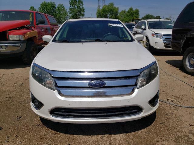 3FAHP0JA5AR105159 - 2010 FORD FUSION SEL WHITE photo 5