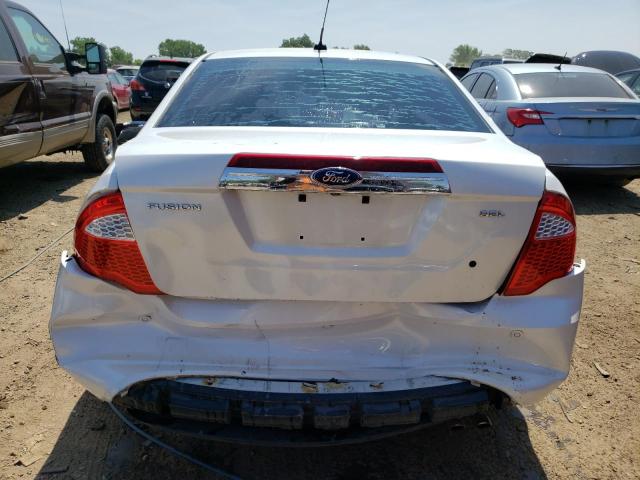 3FAHP0JA5AR105159 - 2010 FORD FUSION SEL WHITE photo 6