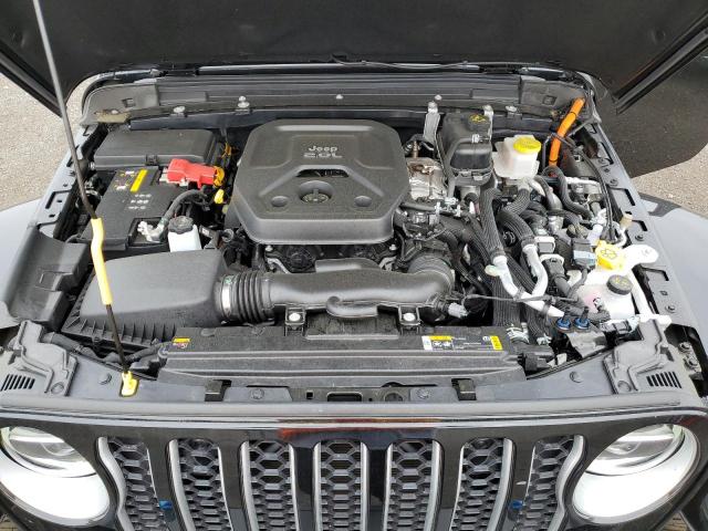 1C4JJXP62NW274356 - 2022 JEEP WRANGLER U SAHARA 4XE BLACK photo 12