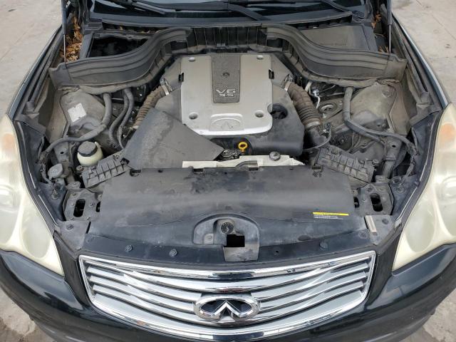 JNKAJ09E68M306896 - 2008 INFINITI EX35 BASE Սև լուսանկար 11