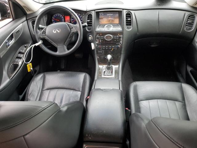 JNKAJ09E68M306896 - 2008 INFINITI EX35 BASE BLACK photo 8