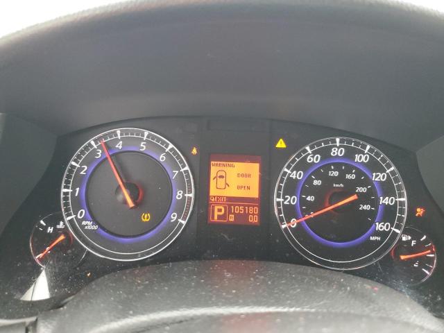 JNKAJ09E68M306896 - 2008 INFINITI EX35 BASE Սև լուսանկար 9