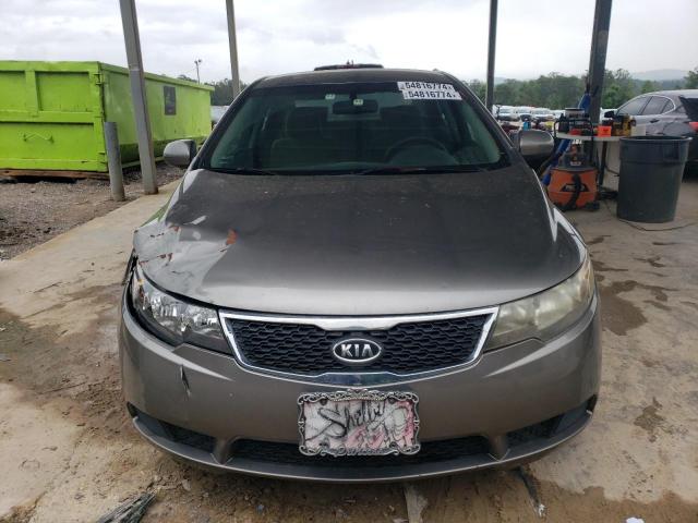 KNAFU4A29B5895996 - 2011 KIA FORTE EX GRAY photo 5