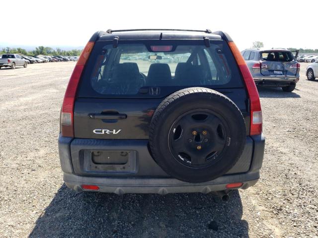 JHLRD68402C000820 - 2002 HONDA CR-V LX BLACK photo 6