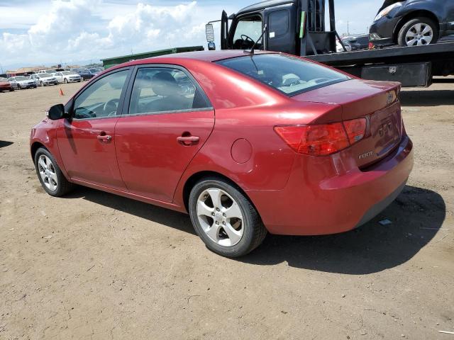 KNAFU4A2XA5220379 - 2010 KIA FORTE EX RED photo 2