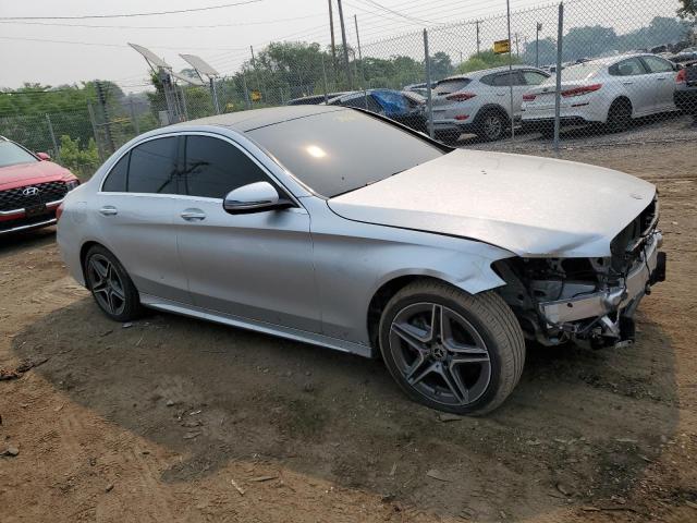 W1KWF8EB5MR649317 - 2021 MERCEDES-BENZ C 300 4MATIC SILVER photo 4