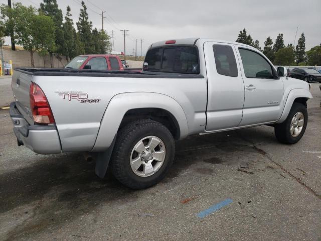 5TETU62N65Z072969 - 2005 TOYOTA TACOMA PRERUNNER ACCESS CAB SILVER photo 3