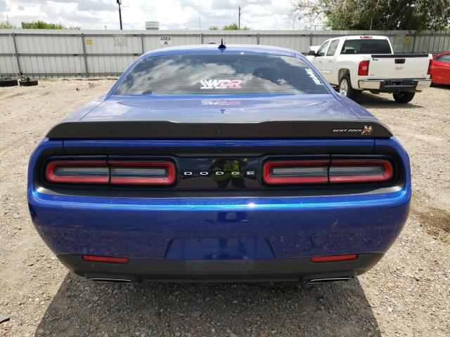 2C3CDZFJ1NH140667 - 2022 DODGE CHALLENGER R/T SCAT PACK BLUE photo 6