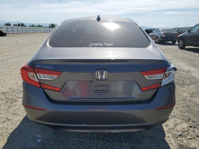 1HGCV1F12LA121424 - 2020 HONDA ACCORD LX GRAY photo 6