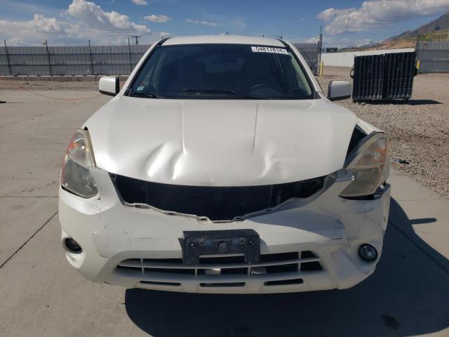 JN8AS5MT1DW507383 - 2013 NISSAN ROGUE S WHITE photo 5