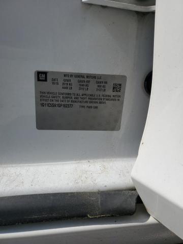 1G11C5SA1GF162377 - 2016 CHEVROLET MALIBU LIM LT 白色 照片 12