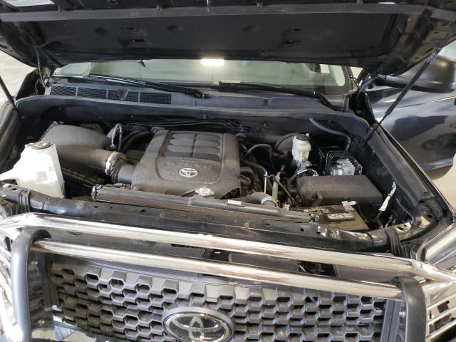 5TFUY5F13LX905657 - 2020 TOYOTA TUNDRA DOUBLE CAB SR/SR5 BLACK photo 11
