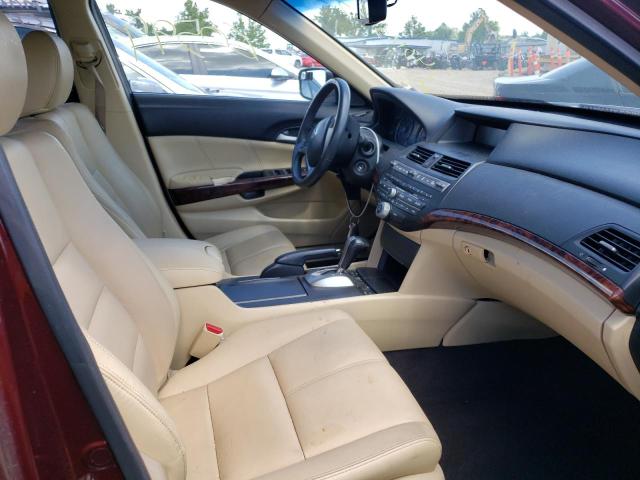 5J6TF3H52CL004240 - 2012 HONDA CROSSTOUR EXL ბურგუნდია ფოტო 5