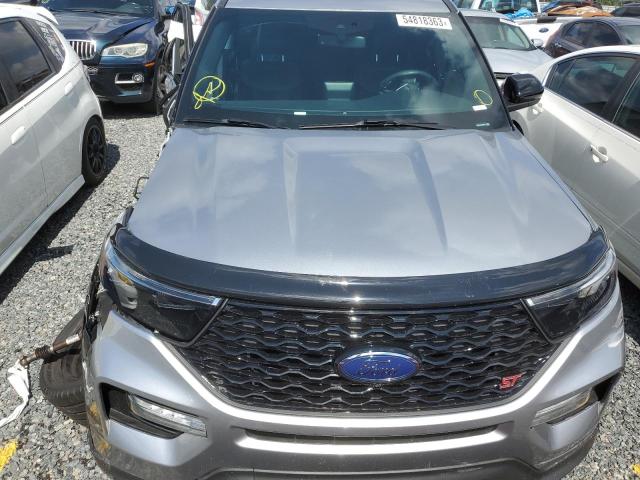 1FM5K8GC3NGA32126 - 2022 FORD EXPLORER ST SILVER photo 5