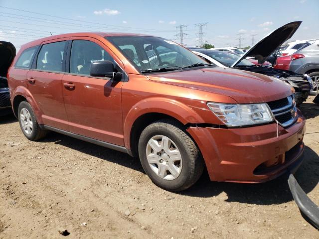 3C4PDCABXCT367211 - 2012 DODGE JOURNEY SE ORANGE photo 4