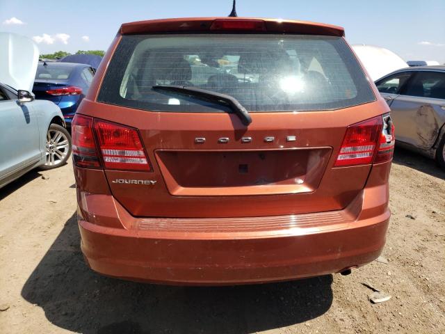 3C4PDCABXCT367211 - 2012 DODGE JOURNEY SE ORANGE photo 6