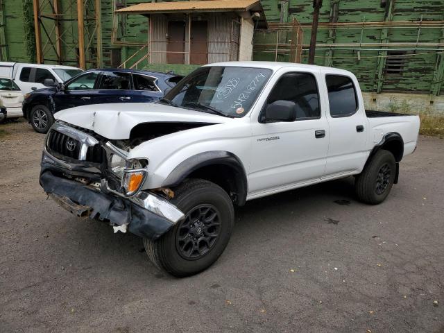 5TEGN92N21Z764494 - 2001 TOYOTA TACOMA DOUBLE CAB PRERUNNER WHITE photo 1