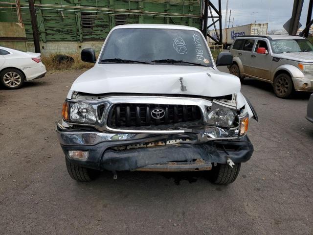 5TEGN92N21Z764494 - 2001 TOYOTA TACOMA DOUBLE CAB PRERUNNER WHITE photo 5