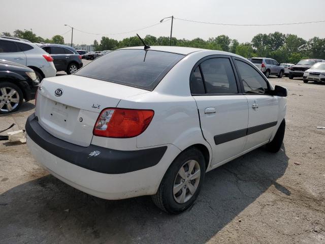 KNADE123986315434 - 2008 KIA RIO BASE WHITE photo 3