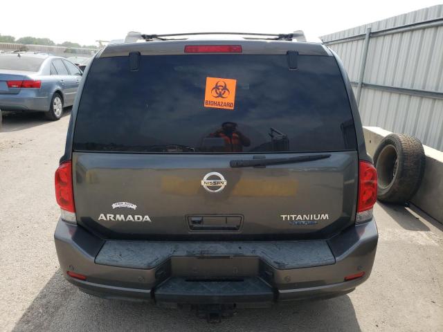 5N1BA0ND8AN604526 - 2010 NISSAN ARMADA SE GRAY photo 6