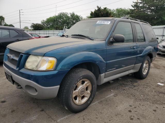 1FMYU70E12UB64473 - 2002 FORD EXPLORER SPORT GREEN photo 1