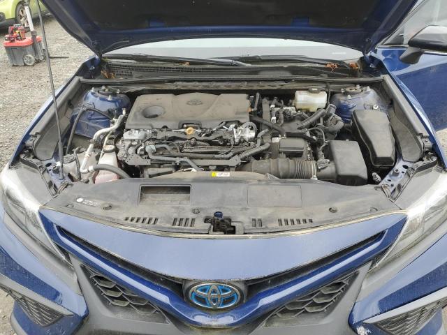 4T1T31AK7PU052105 - 2023 TOYOTA CAMRY SE NIGHT SHADE BLUE photo 11