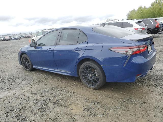 4T1T31AK7PU052105 - 2023 TOYOTA CAMRY SE NIGHT SHADE BLUE photo 2