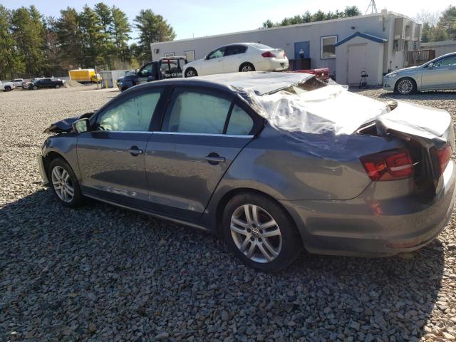 3VW2B7AJXHM343259 - 2017 VOLKSWAGEN JETTA S GRAY photo 2