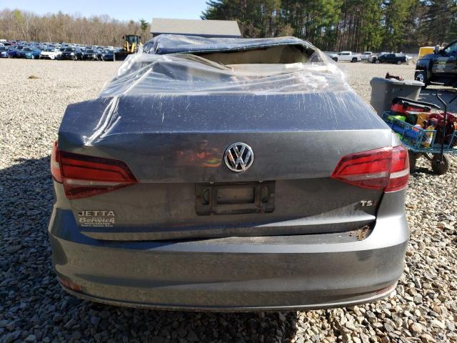 3VW2B7AJXHM343259 - 2017 VOLKSWAGEN JETTA S GRAY photo 6