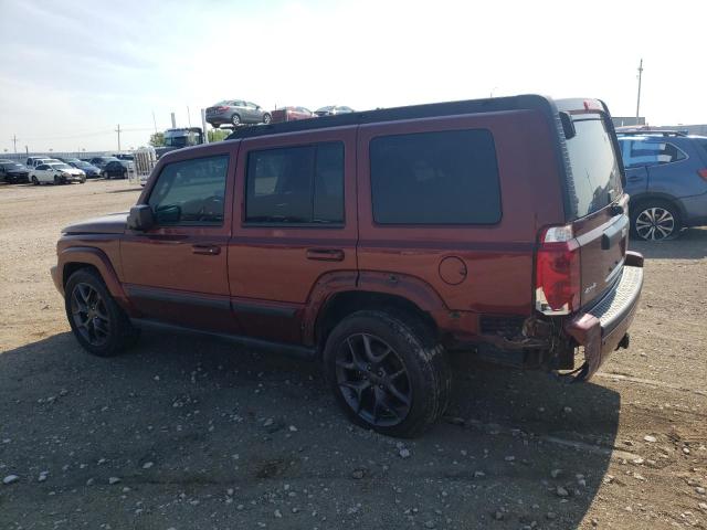 1J8HG48K27C545985 - 2007 JEEP COMMANDER RED photo 2