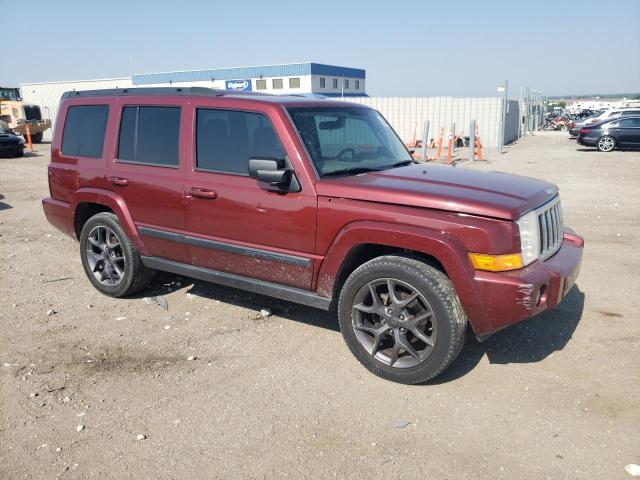 1J8HG48K27C545985 - 2007 JEEP COMMANDER RED photo 4