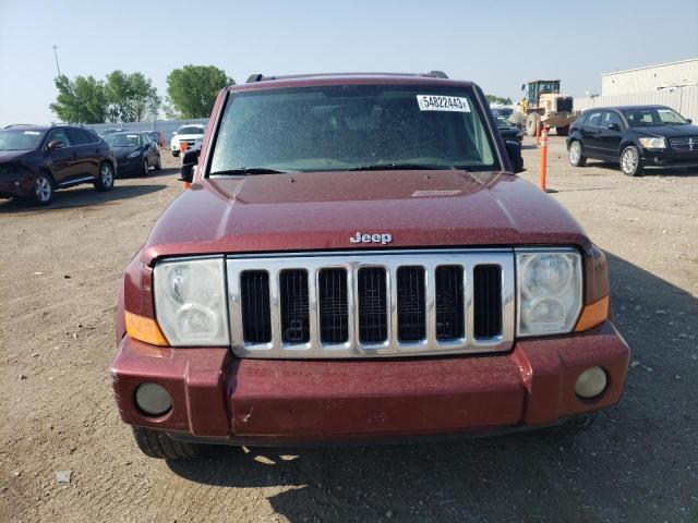 1J8HG48K27C545985 - 2007 JEEP COMMANDER RED photo 5