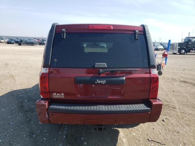 1J8HG48K27C545985 - 2007 JEEP COMMANDER 红色 照片 6