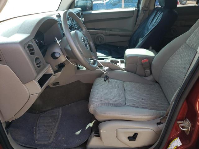 1J8HG48K27C545985 - 2007 JEEP COMMANDER 红色 照片 7