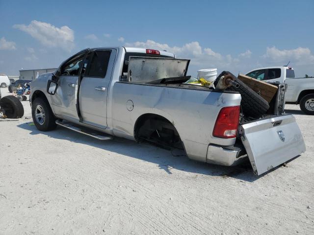 1C6RD6GPXCS138629 - 2012 DODGE RAM 1500 SLT SILVER photo 2