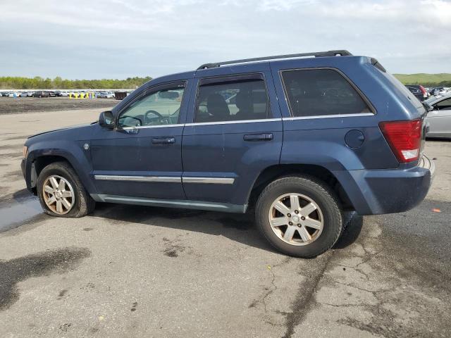 1J8HR58208C230152 - 2008 JEEP GRAND CHER LIMITED BLUE photo 2