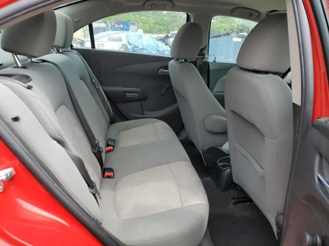 1G1JA5SH5E4108754 - 2014 CHEVROLET SONIC LS RED photo 10