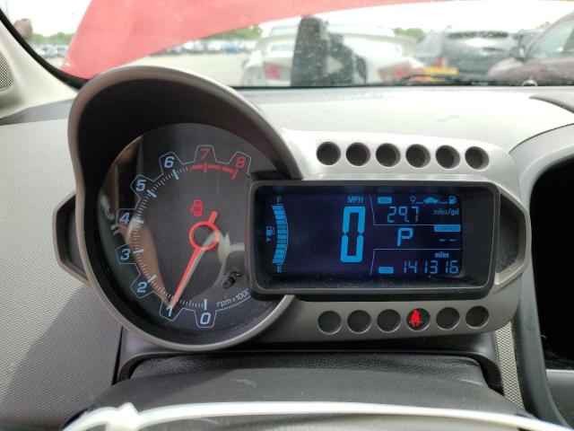 1G1JA5SH5E4108754 - 2014 CHEVROLET SONIC LS RED photo 9