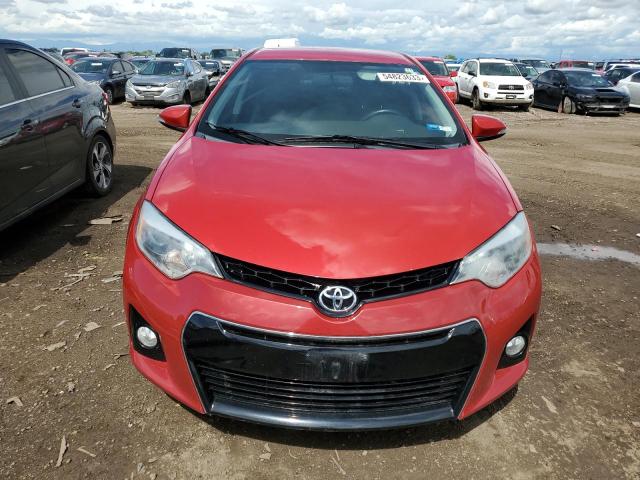 2T1BURHE6GC650470 - 2016 TOYOTA COROLLA L RED photo 5