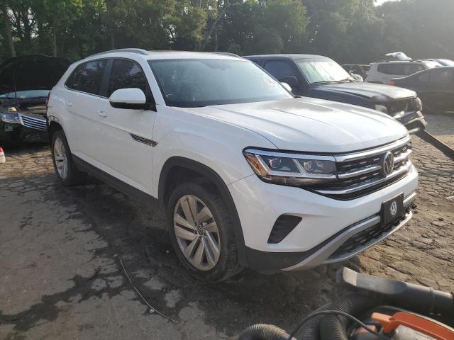 1V25E2CA7LC225640 - 2020 VOLKSWAGEN ATLAS CROS SE Белый фото 4